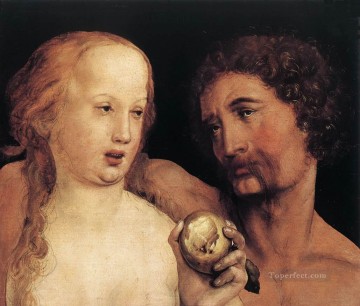  Hans Pintura al %C3%B3leo - Adán y Eva Renacimiento Hans Holbein el Joven
